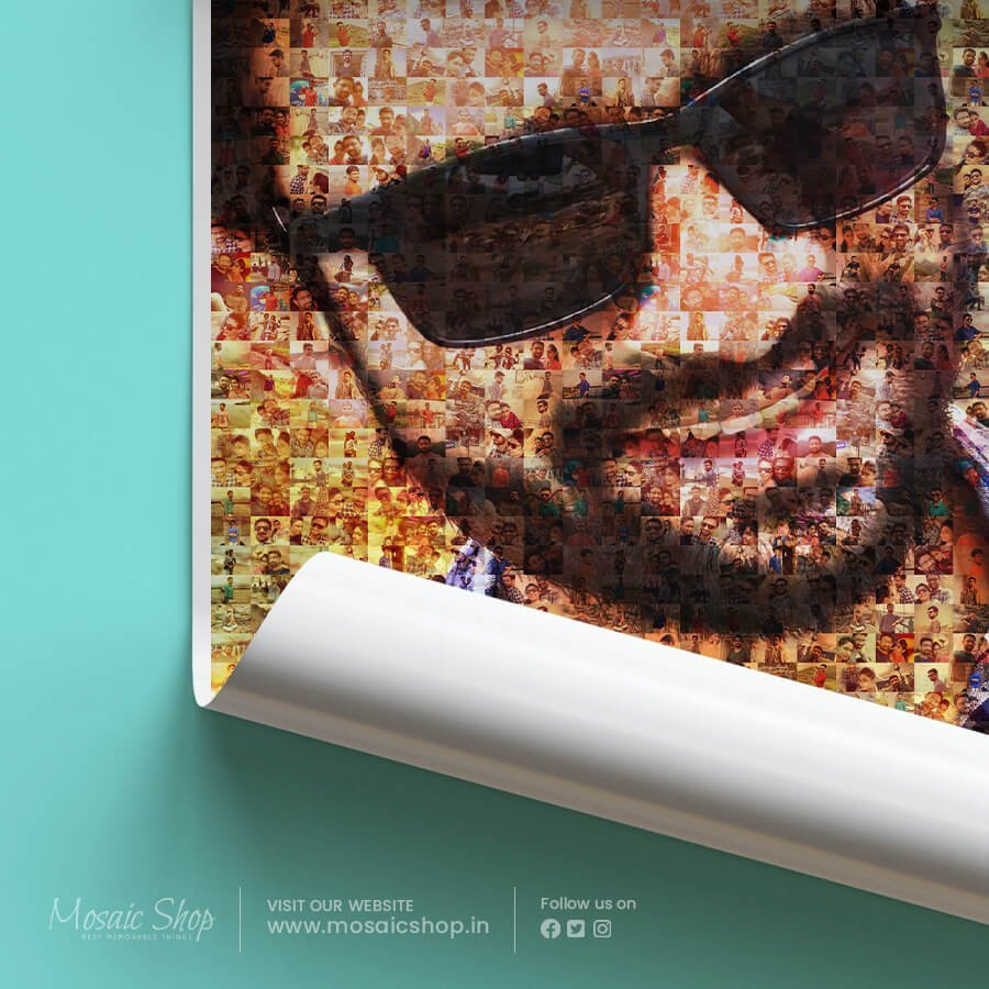 Personalized Mosaic Poster